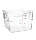 CF024 Polycarbonate Square Storage Container 10Ltr