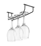 Image of FD987 Wine Glass Rack Black 255mm