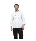 DL710-L Chicago Unisex Chefs Jacket Long Sleeve L