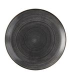 FS836 Stonecast Raw Evolve Coupe Plate Black 286mm (Pack of 12)