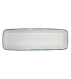 Image of Stonecast Hints DY209 Rectangular Baking Dishes Indigo Blue 160(W) x 530(L)mm (Pack of 2)