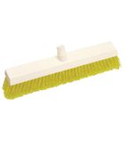 L871 Hygiene Broom Head Soft Bristle Yellow