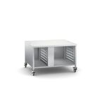 60.31.106 6-2/1 & 10-2/1 Combination Oven Stand III (Mobile with Castors) with mounting rails, side panels, rear & top panel