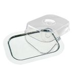 Image of F762 Stainless Steel Rectangular Tray with Cover