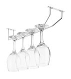 Image of CE307 Wine Glass Rack Chrome 406mm