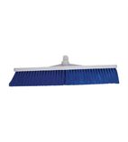 L873 Hygiene Broom Head Stiff Bristle Blue