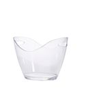 DH084 Clear Plastic Champagne Bucket Large