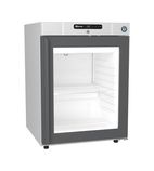 Image of COMPACT FG220 L DR G U 123 Ltr Undercounter Single Glass Door White Display Freezer