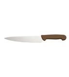 E4032B Chefs Knife 10 inch Blade Brown