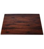 Werzalit Square Table Top Antique Oak 600mm - CG720