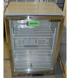 BAR1SS 130 Ltr Single Door Back Bar Bottle Cooler - Graded