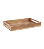 CY740 Wood Small Rustic Nesting Crate