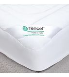 Image of GU536 Tencel Fitted Mattress Protector Single