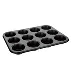 GD011 Carbon Steel Non-Stick Muffin Tray 12 Cup