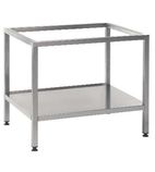 STAB06500 600mm Stainless Steel Appliance Support Table with One Under Shelf