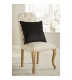 HB794 D'Arcy Unpiped Cushion Black
