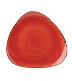 DB066 Triangular Plates Berry Red 229mm (Pack of 12)