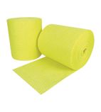 FA214 Envirowipe Anti-Bacterial Compostable Cleaning Cloths Yellow (Roll of 2 x 250)