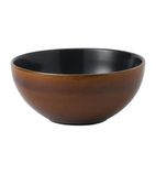 FD821 Nourish Noodle Bowl Cinnamon Brown Two Tone 183mm (Pack of 6)