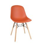 FB818 Arlo Side Chairs Dark Orange (Pack of 2)