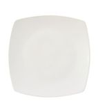 Titan Rounded Square Plates White 270mm