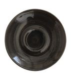 Monochrome DR690 Espresso Saucers Iron Black 114mm (Pack of 12)