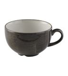 Stonecast Patina Cappuccino Cup Iron Black 340ml (Pack of 12)