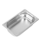 DW446 Heavy Duty Stainless Steel 1/4 Gastronorm Tray 65mm