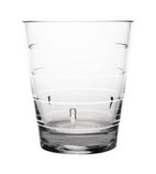 Image of DC920 Polycarbonate Ringed Tumbler Clear 285ml (Pack of 6)