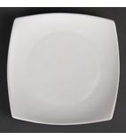Image of Whiteware U169 Rounded Square Plates 185mm (Pack of 12)