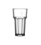 U408 Polycarbonate American Hi Ball Glasses Lined Half Pint CE Marked at 285ml (Pack of 36)
