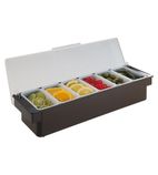 D3022 Garnish Dispenser 6 Compartments