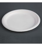CW904 Bagasse Round Plates (Pack of 50)