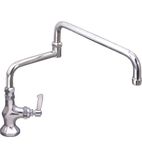 AquaJet AJ-B-1DJ18L 1/2" Sink Tap with Lever Control & Swivel Spout