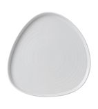 Image of FR070 White Triangle Walled Chefs Plate 260mm (Pack of 6)