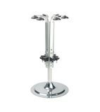D2117 Bottle Stand Portable Rotary 6 x 0.75 - 1ltr