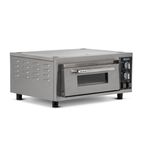 BPO1 1 x 16" Stainless Steel Electric Countertop Single Deck Pizza Oven