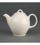 Image of U139 Ivory Teapots 426ml (Pack of 4)