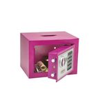 SS0721EPD Pink Compact Office Safe