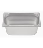 DW444 Heavy Duty Stainless Steel 1/3 Gastronorm Tray 150mm