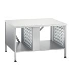 60.31.087 6-2/1 & 10-2/1 Combination Oven Stand II (Static) with mounting rails, side panels & top panel
