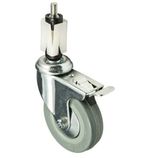 100GRUBEX -100GRBEX Set of Large Castors (2 x Braked & 2 Unbraked)