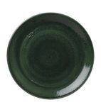 VV1850 Vesuvius Coupe Plates Burnt Emerald 253mm (Pack of 12)