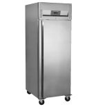 RK710X1 Medium Duty 559 Ltr Upright Single Door Stainless Steel Fridge