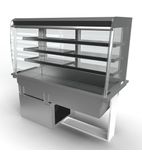 D4RD Refrigerated Multi Level Drop-in Display Merchandiser