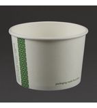 GH027 Compostable Hot Food Pots 230ml / 8oz (Pack of 1000)
