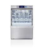 C400G WS-13A 400mm 16 Pint Undercounter Glasswasher With Drain Pump, Rinse Boost Pump, Break Tank & Integral Water Softener  - 13 Amp Plug In