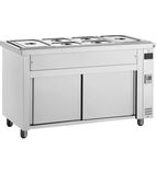 Image of MHV714 1410mm Wide Hot Cupboard With Wet Heat Bain Marie Top