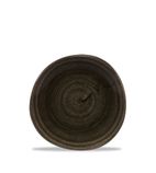 BQ511IB Stonecast Patina Iron Black Round Trace Plate 18.6cm
