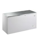 CF 61 SG UK 607 Ltr White Chest Freezer With Stainless Steel Lid